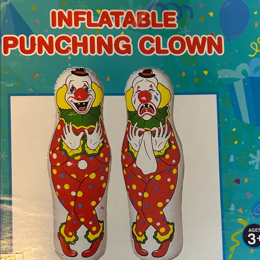 Inflatable Punching Clown